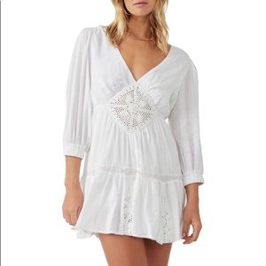 FREE PEOPLE Hudson Mini Crochet Dress XS brand new no flaws.